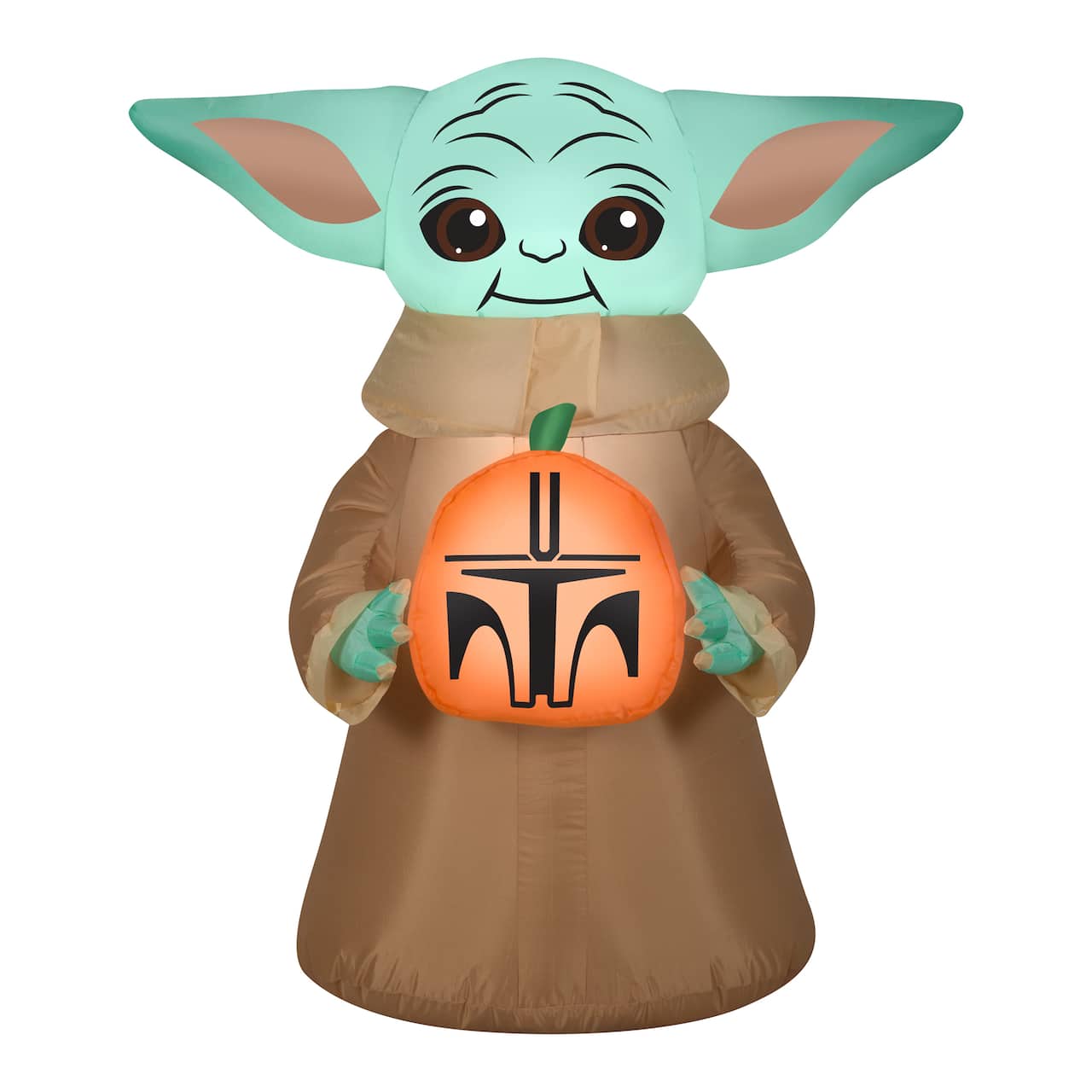 Airblown® 4.5ft. Inflatable The Child with Pumpkin Halloween Decoration